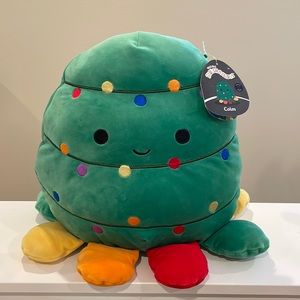 NWT 12” Colm the Christmas Tree Octopus Squishmallow- Select Series